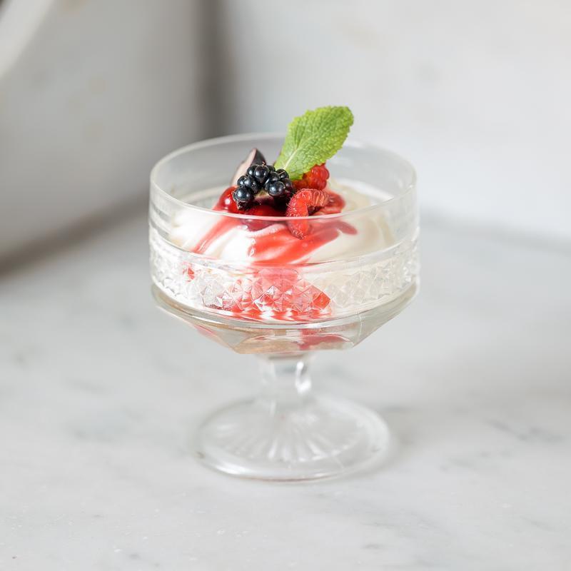 Panna Cotta met Rode Vruchten